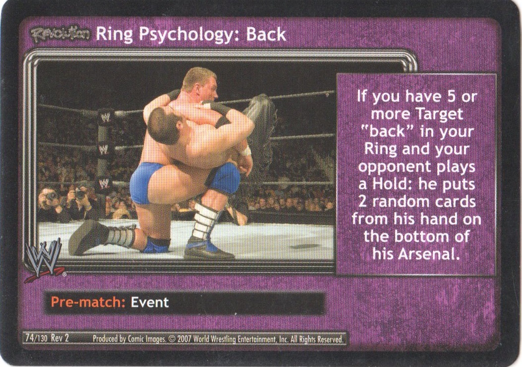 Ring Psychology: Back